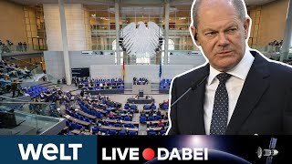 BUNDESTAG Krieg und Energiekrise  Parlament nimmt Kanzler in die Mangel  WELT Live dabei [upl. by Trygve218]