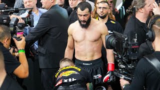 MAMED KHALIDOV  WEJŚCIE DO KLATKI NA KSW EPIC NA WALKĘ Z TOMASZEM ADAMKIEM [upl. by Lauhsoj]