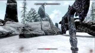 Skyrim Defeating Krosis as a Low Level GameplayTutorial [upl. by Janis214]