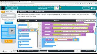 AP CSP  Unit 6 Lesson 12  App Video [upl. by Ennayk]