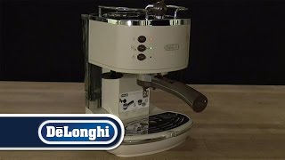 DeLonghi How To First Use Icona [upl. by Regor763]