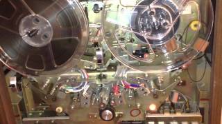 Refurbishing the Brake Pads on a Sony TC580 Open Reel Tape Recorder [upl. by Eicyac908]