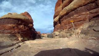 Needles district  joint trail parking lot to confluence overlook complete [upl. by Stubstad]