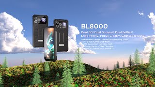 Blackview BL8000 Official Introduction  Dual 5G Dual Screens Dual Selfies [upl. by Newsom159]