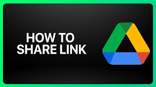 How To Share Google Drive Link Tutorial [upl. by Nyleve417]