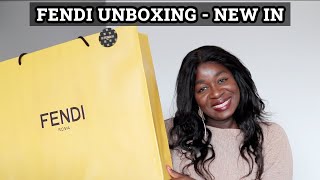 FENDI UNBOXING NEW COLLECTION AW23  BAG AND SHOE [upl. by Collen]