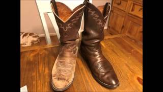 Restoring Cowboy Boots [upl. by Adnahsam877]