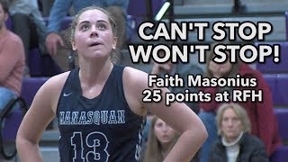 Manasquan 50 Rumson Fair Haven 35  Faith Masonius 25 points [upl. by Rebba]