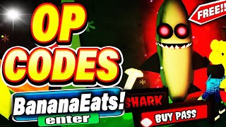 ALL NEW SECRET 2024 UPDATE CODES In BANANA EATS CODES  ROBLOX Banana Eats Codes [upl. by Joscelin907]