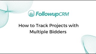 Why Salesforce Doesnt Work For Consturction Tracking Projects with Multiple Bidders [upl. by Sybila838]