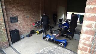 Minardi M198 Cosworth Revs  Loud V10 Sound [upl. by Ilaw]