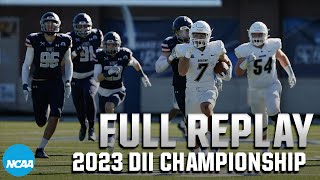 Harding vs Colorado School of Mines 2023 DII football championship  FULL REPLAY [upl. by Atterys]