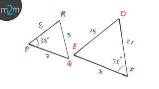 Ejercicios de triángulos semejantes [upl. by Ludie]