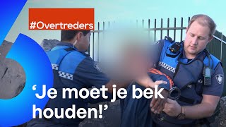 AGRESSIEVE OMSTANDER blijft maar VERVELEND DOEN  Overtreders AFL6 [upl. by Meredithe]