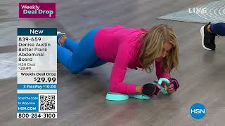 Denise Austin Better Plank Abdominal Board [upl. by Arahs]