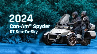 2024 CanAm Spyder RT SeatoSky 3Wheel Vehicle  Price Specifications and Availability [upl. by Delora]