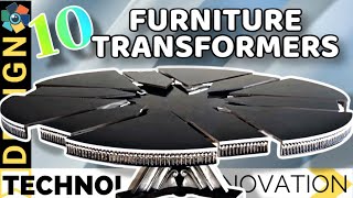 10 Most Innovative Transforming Furniture Inventions [upl. by Lynnette]