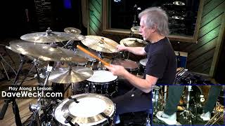 quotStruck By Lightningquot Dave Weckl Drum Cams Version [upl. by Eatnhoj]