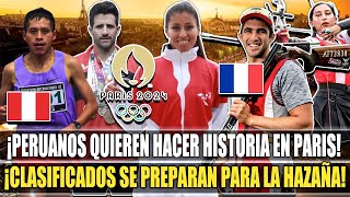 ¡QUIEREN HACER HISTORIA ESTOS SON LOS DEPORTISTAS PERUANOS QUE IRAN POR EL ORO EN PARIS 2024 [upl. by Bradski]