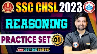 SSC CHSL 2023 CHSL Reasoning Practice Set 1 Reasoning PYQ CHSL Reasoning Questions By Sandeep Sir [upl. by Wendelina]