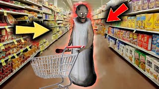 Granny vs Aliashraf funny animation Shopping  Ice Scream Siren Head Baldi Scary Teacher 3D [upl. by Atinuaj]