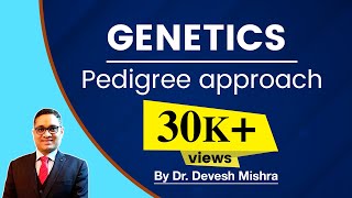 Genetics Pedigree approach by Dr Devesh Mishra [upl. by Etnomed]