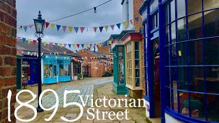 Stepping back in time to 1895 through a Victorian street  Preston Park museum amp Gardens [upl. by Nilkoorb]