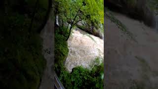 flood allgäu Starzlachklamm bayern outdoors gorge nature hike hiking bavaria sonthofen [upl. by Surazal]