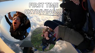 FIRST TIME SKYDIVING GARDEN STATE SKYDIVING PITTSTOWN NJ [upl. by Nahttam]