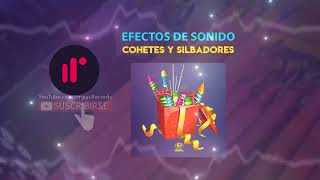 SFX Efectos de Sonido Cohetes Silbadores AUDIO WAV HD Fireworks [upl. by Celinda]