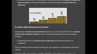 50 Isolamento termico e Resistenza Termica [upl. by Macmullin]