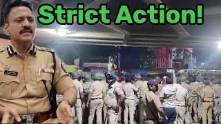 Bhiwandi में Ganesh विर्सजन पर Bawal।। कौन शहर का माहोल बिगड़ना चाहता है।।भारी Police फोर्स तैनात।। [upl. by Zednanref]