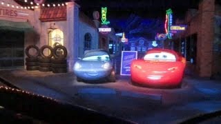 Radiator Springs Racers Luigi side front seat onride HD POV Disneys California Adventure [upl. by Ruff]