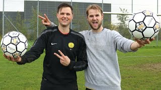 KAN MIN LILLEBROR SPILLE FODBOLD [upl. by Rebmaed]