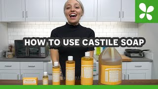 How To Use Dr Bronners Castile Soap [upl. by Aimal261]