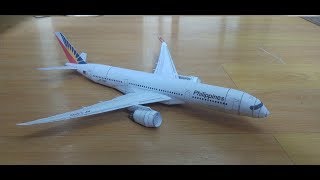 Philippine Airlines A350 papercraft [upl. by Solomon]