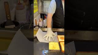 Ham Cheese Toast  Korean Street Food shortsvideo [upl. by Amahs741]