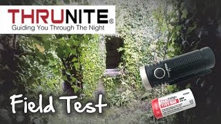 ThruNite T1 Torch  Flashlight Review 1500 lumens [upl. by Ailana]