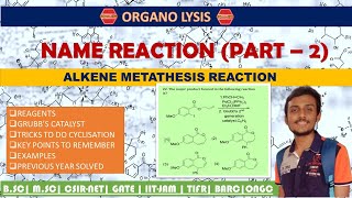 ALKENE METATHESIS REACTIONGRUBBS SCHROCKCATALYSTTRICKS TO DOWITH CSIR NET 2019 SOLVED PROBLEMS [upl. by Leirua]