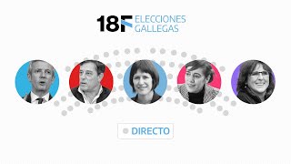 🔵 ELECCIONES GALICIA  Debate electoral en TVG [upl. by Tina]