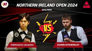 Full Match  Thepchaiya UnNooh vs Daniel Womersley  Northern Ireland Open 2024  Qualifiers [upl. by Gardiner]