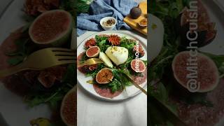 Bresaola amp Fig Salad Recipe salad healthyrecipe breakfastrecipes [upl. by Flanna402]