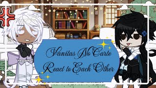 Vanitas No Carte react to each other  Vanitas No Carte  pt 11 [upl. by Butterfield890]