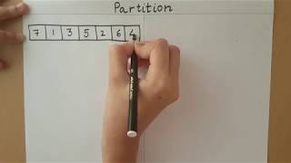 Quick Sort  Partition [upl. by Ginevra]