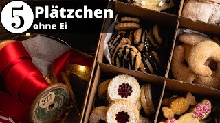 Die 5 besten Plätzchen ohne Ei [upl. by Anitnoc]