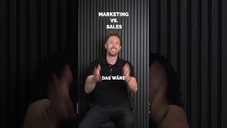 Marketing vs Sales [upl. by Asim]