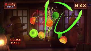 Fruit Ninja Kinect 2 part 6 with Haydogamg [upl. by Chico]