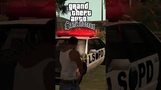 Evolution of Police Car Sirens LOGIC in GTA Games shorts gta gtalogic [upl. by Andeee]