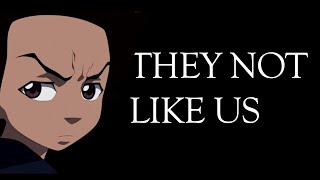 【AMV】 The Boondocks  Not Like Us [upl. by Aivon]