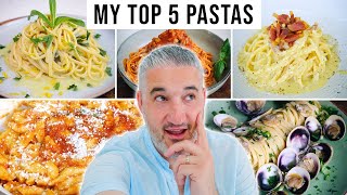 Vincenzos Plate 5 Top Pasta Recipes My Favorite Pasta Dishes [upl. by Odiug624]